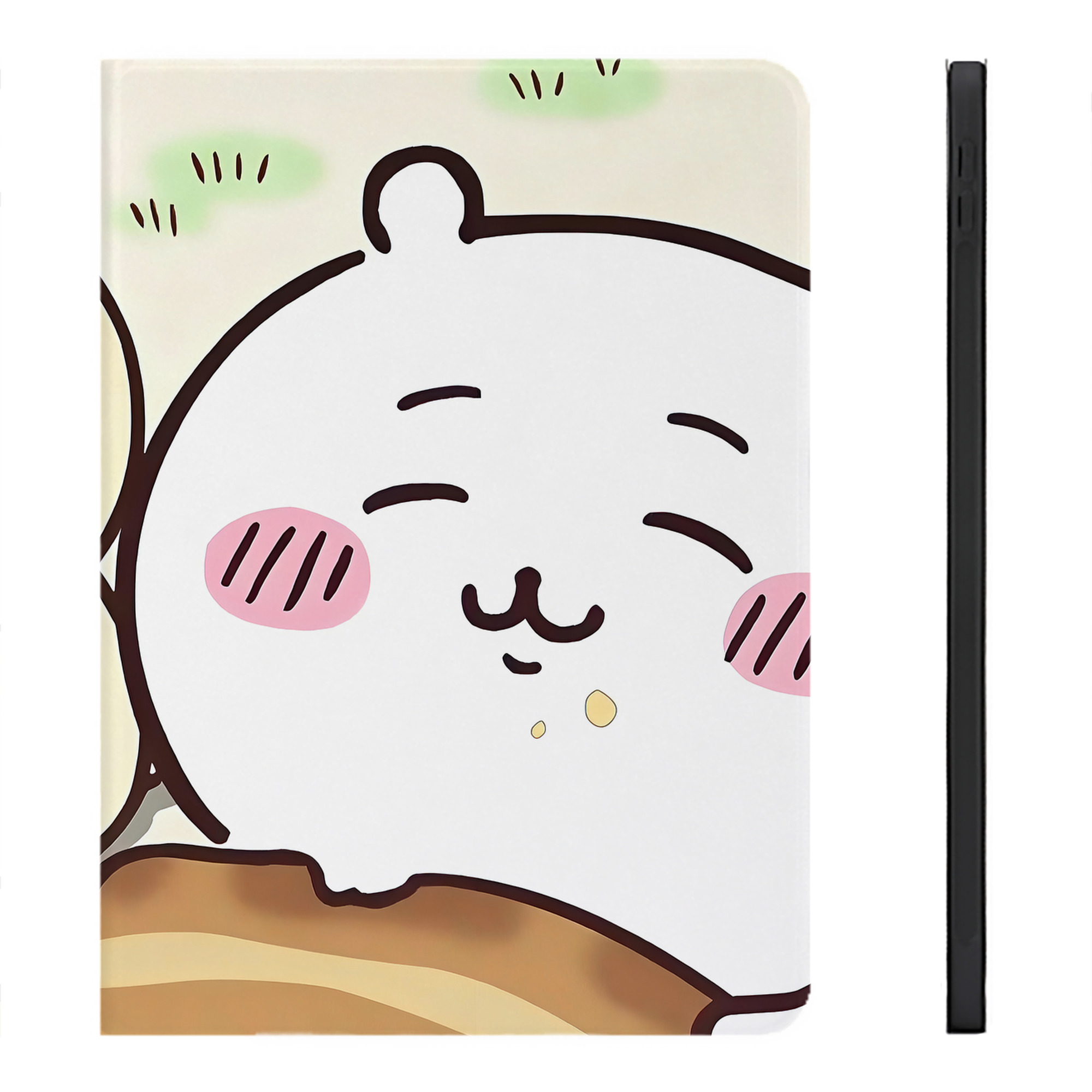 （画像用） ちいかわ Chii-kawa IPadケース ペンホルダー付き ブックスタイルデザイン